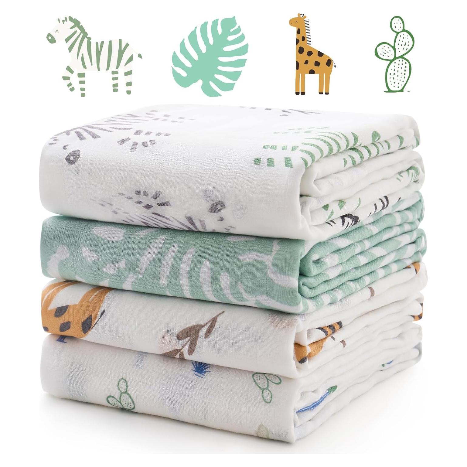 Manta de Envueltura Momcozy 119x119 cm Transpirable para Bebés