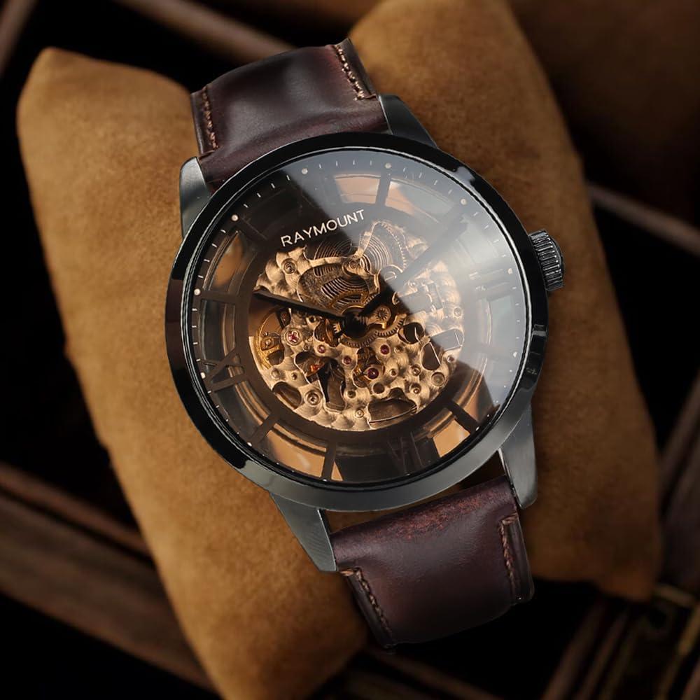 Reloj Automático Hombre FORSINING RM010-5 Esfera Esqueleto Cuero