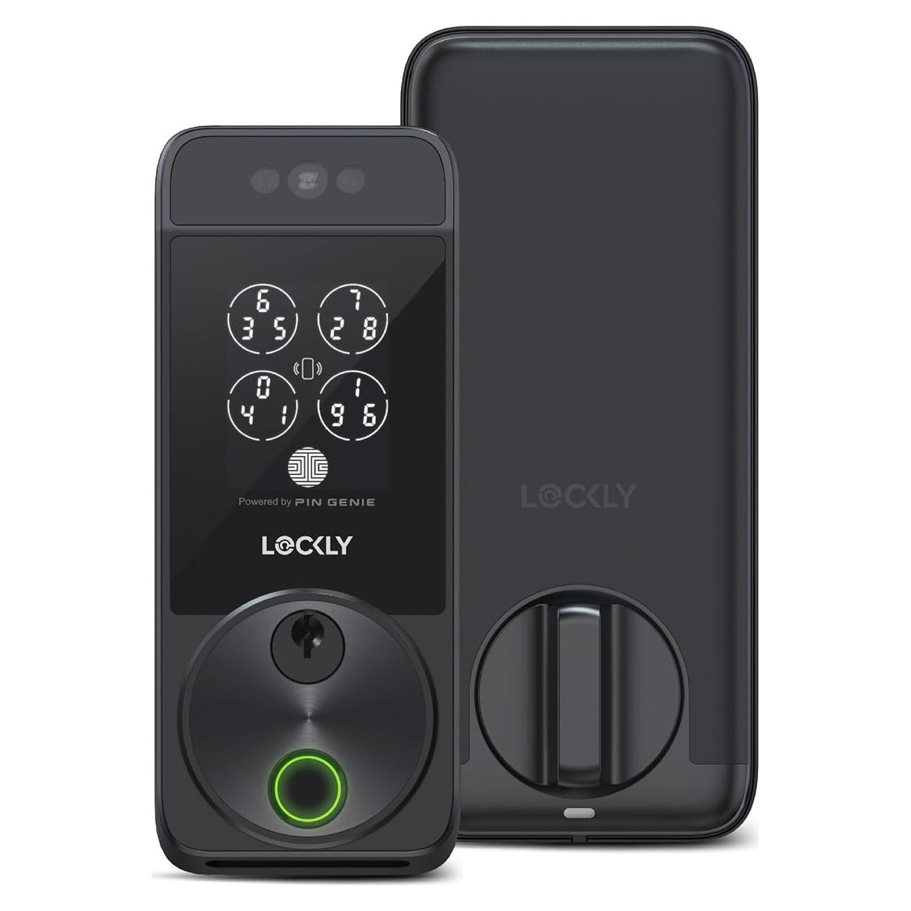 Cerradura Inteligente Lockly Visage Zeno, Reconocimiento Facial, Wi-Fi