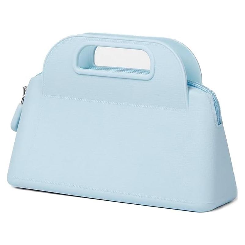 Bolsa de Maquillaje de Viaje Marhaliya Azul Silicona Impermeable