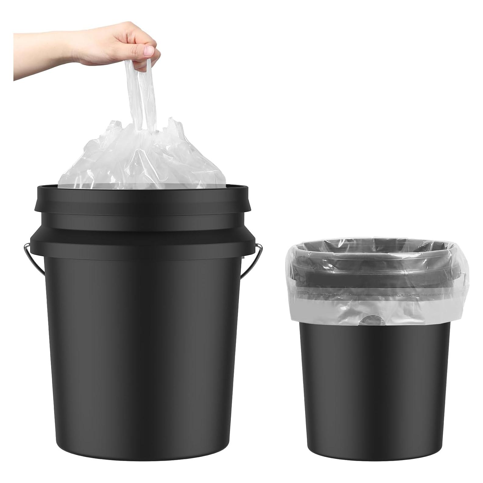 Bolsas forradas para cubos de 5 galones Belinlen - 12 unidades