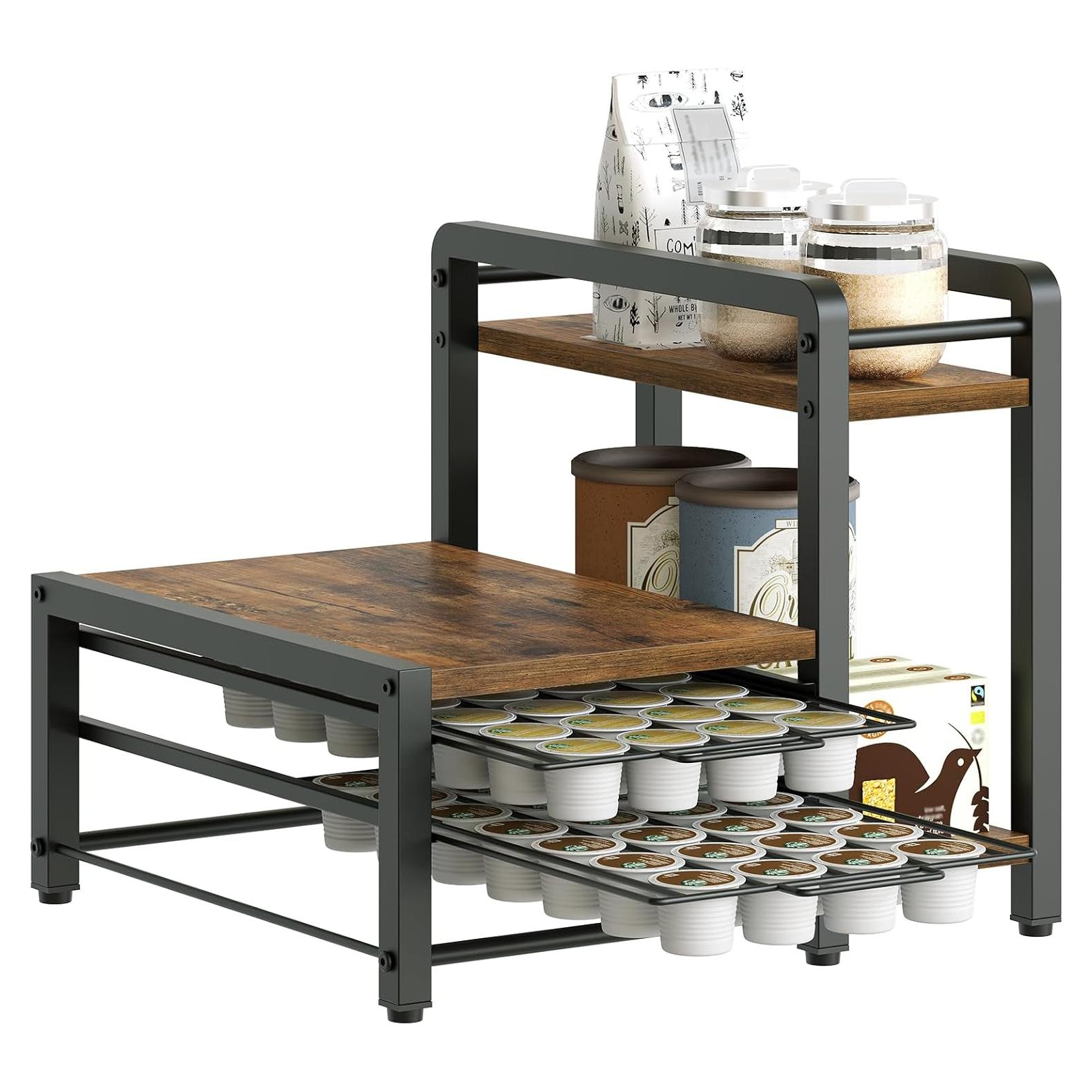 Soporte para Cajón de Cápsulas de Café YATINEY KH01BR 56 Cápsulas