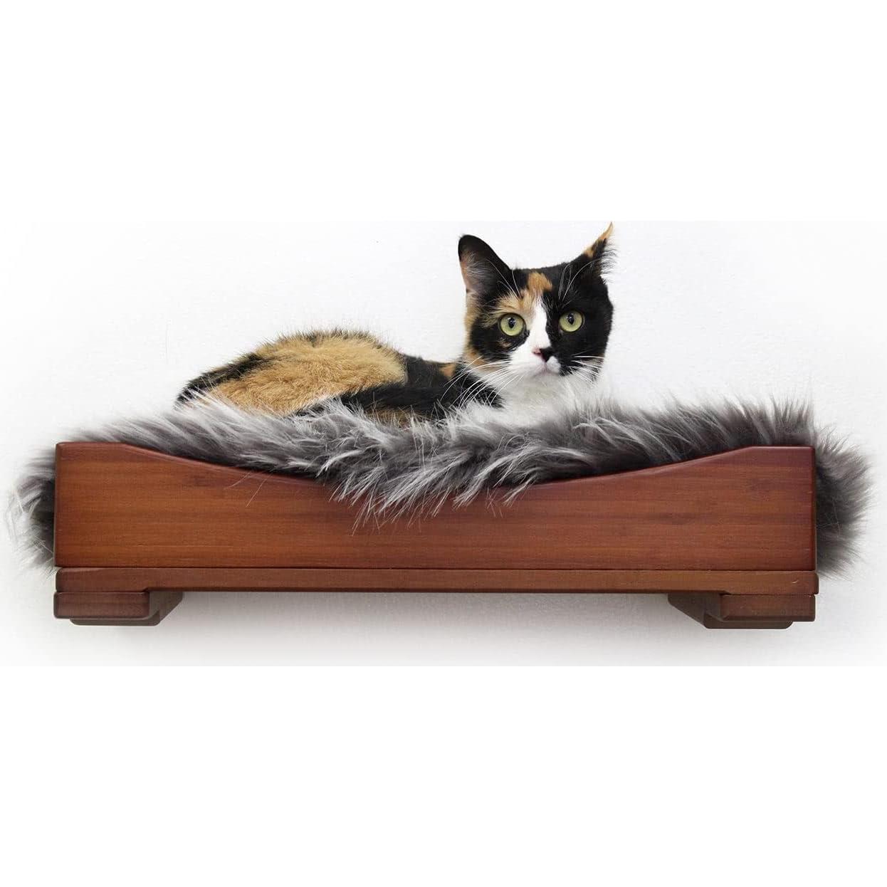 Cama para Gatos Nido Catastrophic Creations 45 cm Bambú