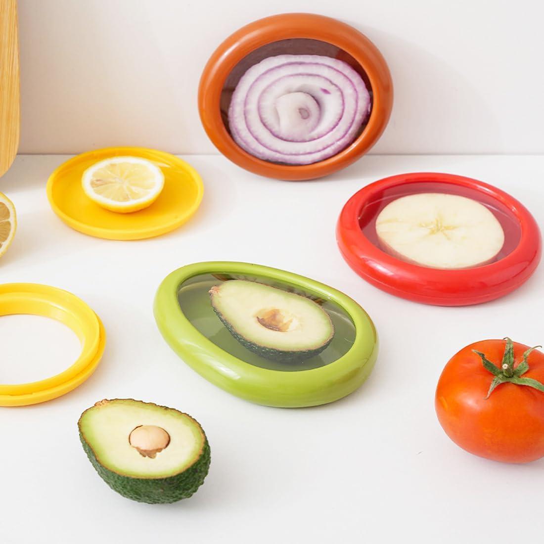 Juego de 4 Contenedores de Almacenamiento de Silicona YUEYINGMG