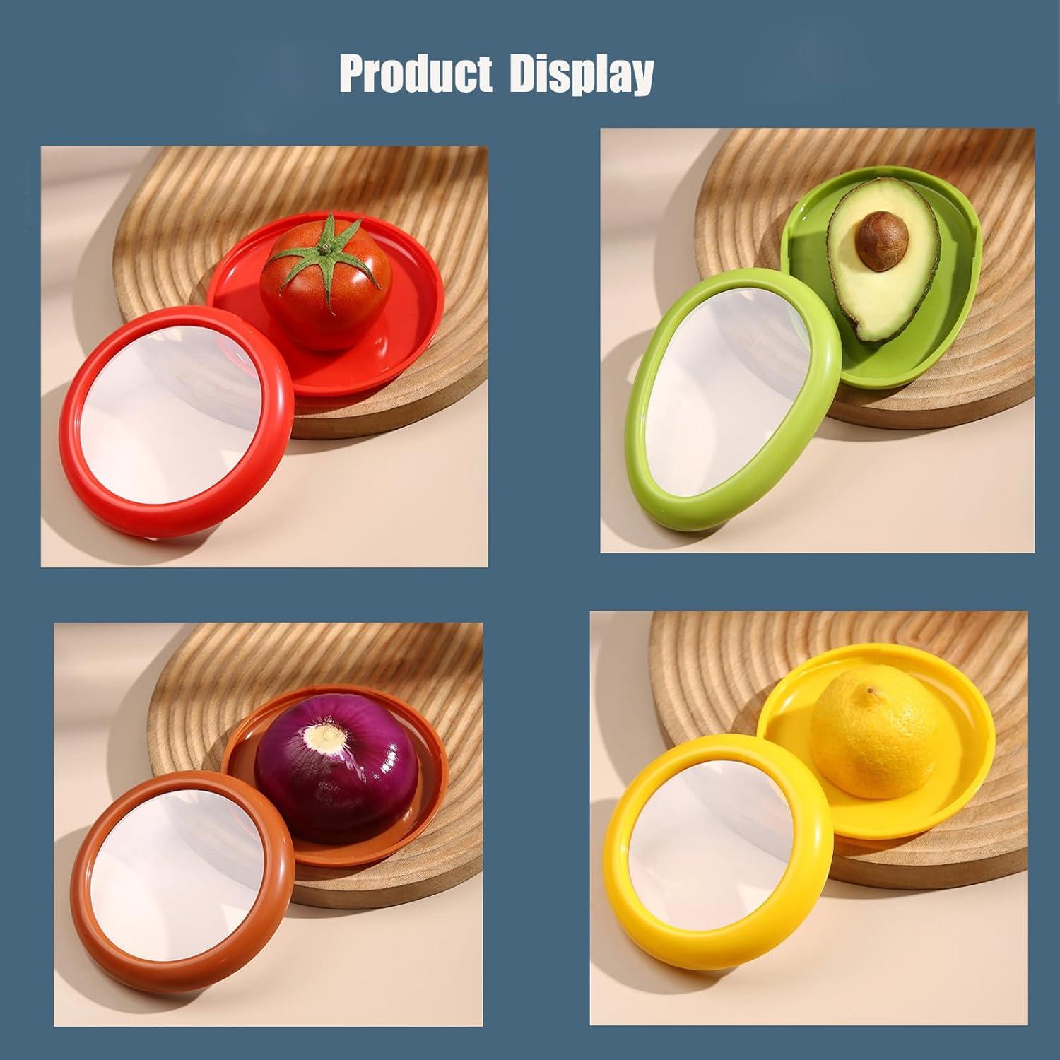 Juego de 4 Contenedores de Almacenamiento de Silicona YUEYINGMG