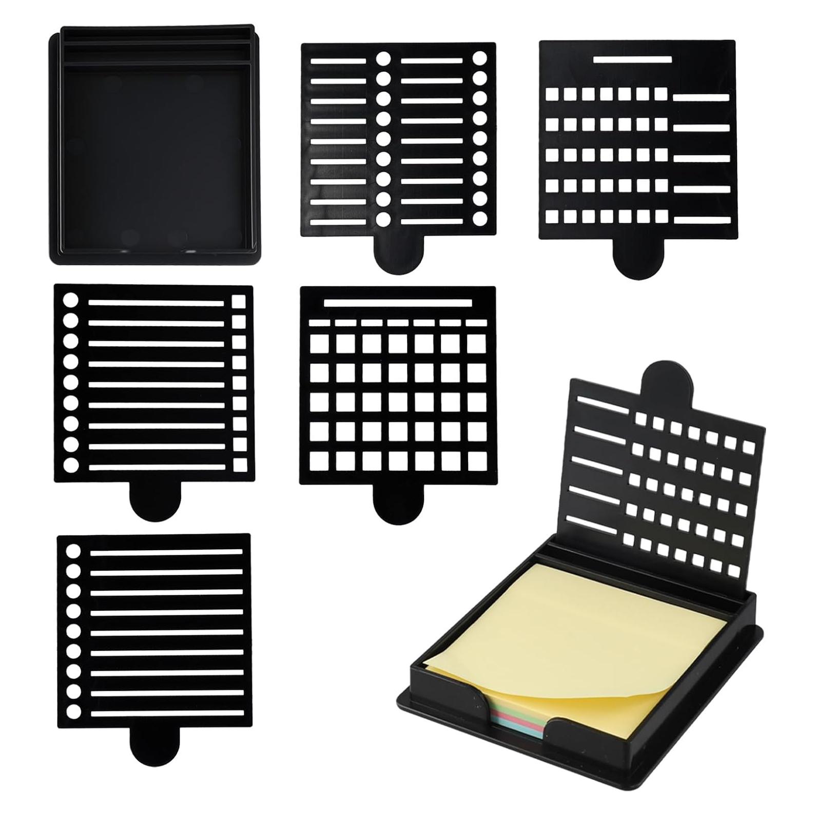 Soporte y Plantilla para Notas Adhesivas Framad 5 Pcs 7.62 cm