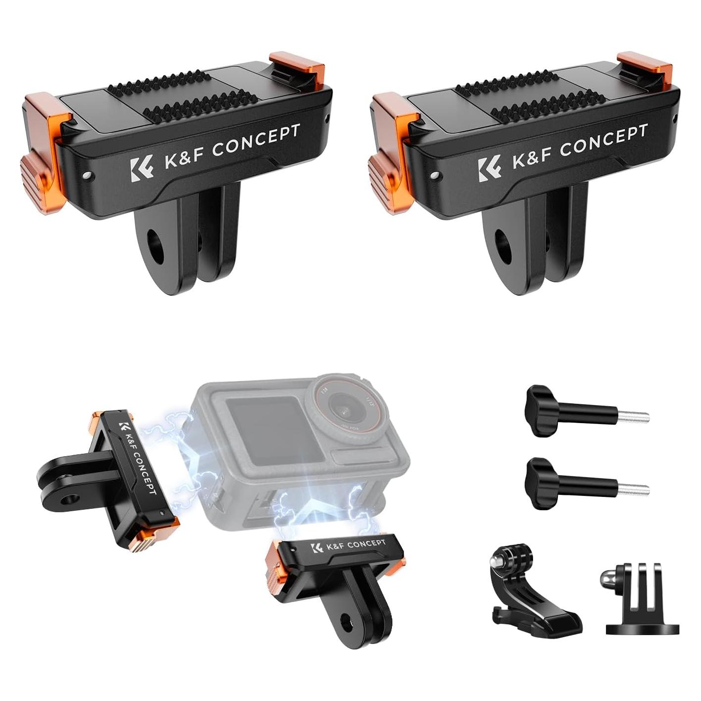 Adaptador Magnético K&F Concept para DJI Osmo Action 3/4/5 Pro