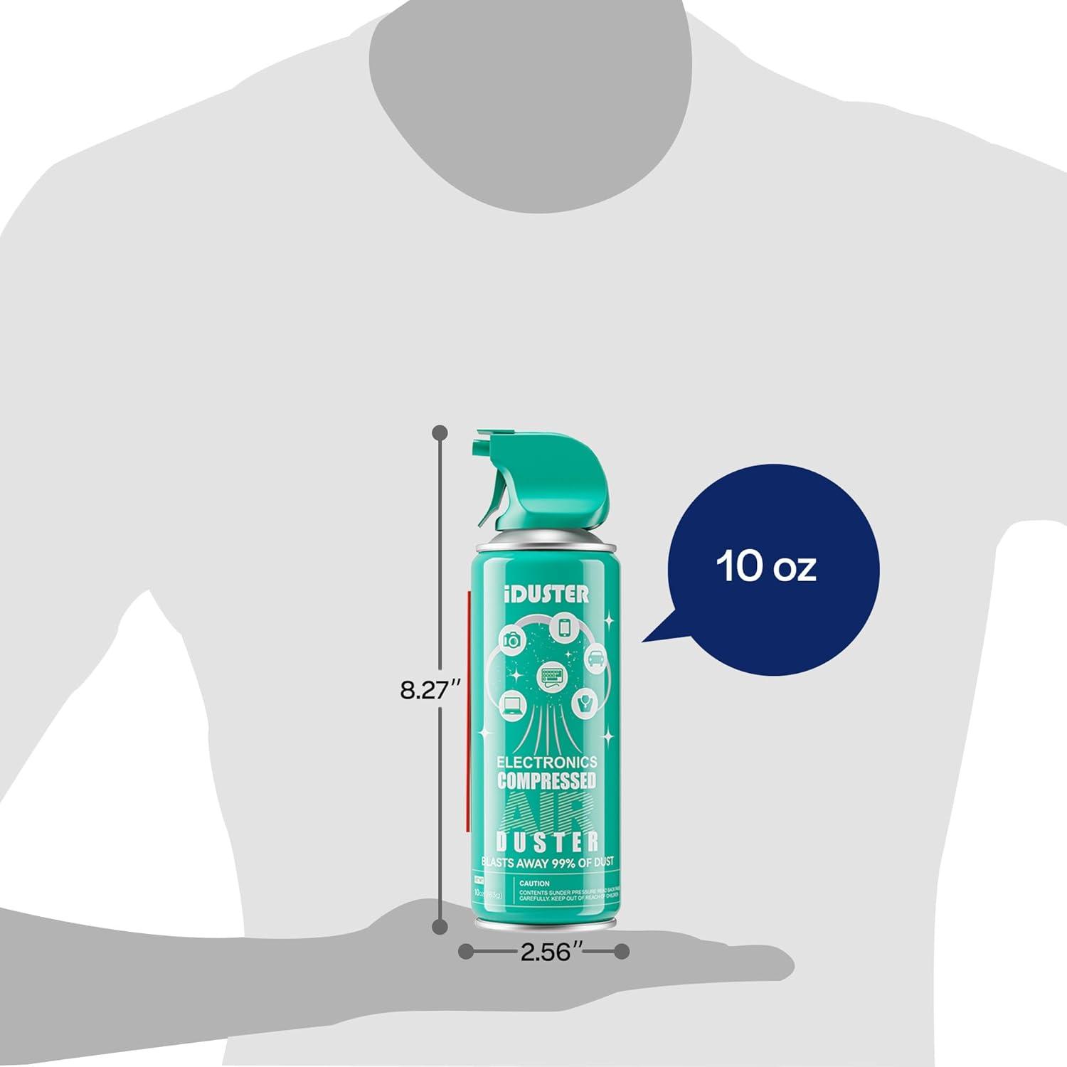 Lata de Aire Comprimido iDuster 283.5g Limpiador Electrónica