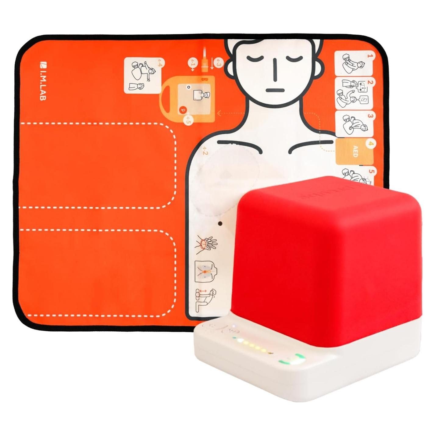 CPRCUBE 3 - Kit de Entrenamiento de RCP con Retroalimentación Visual