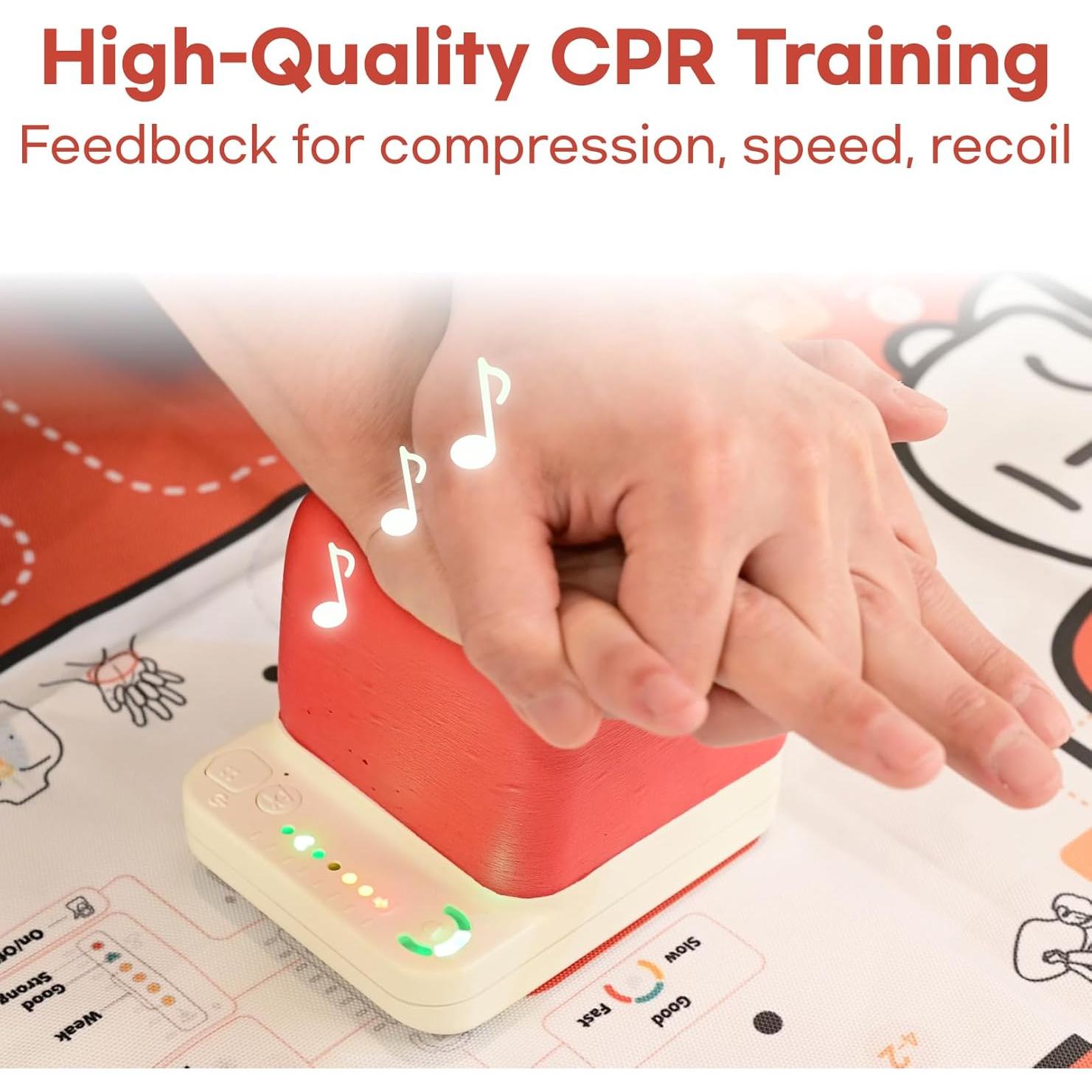 CPRCUBE 3 - Kit de Entrenamiento de RCP con Retroalimentación Visual