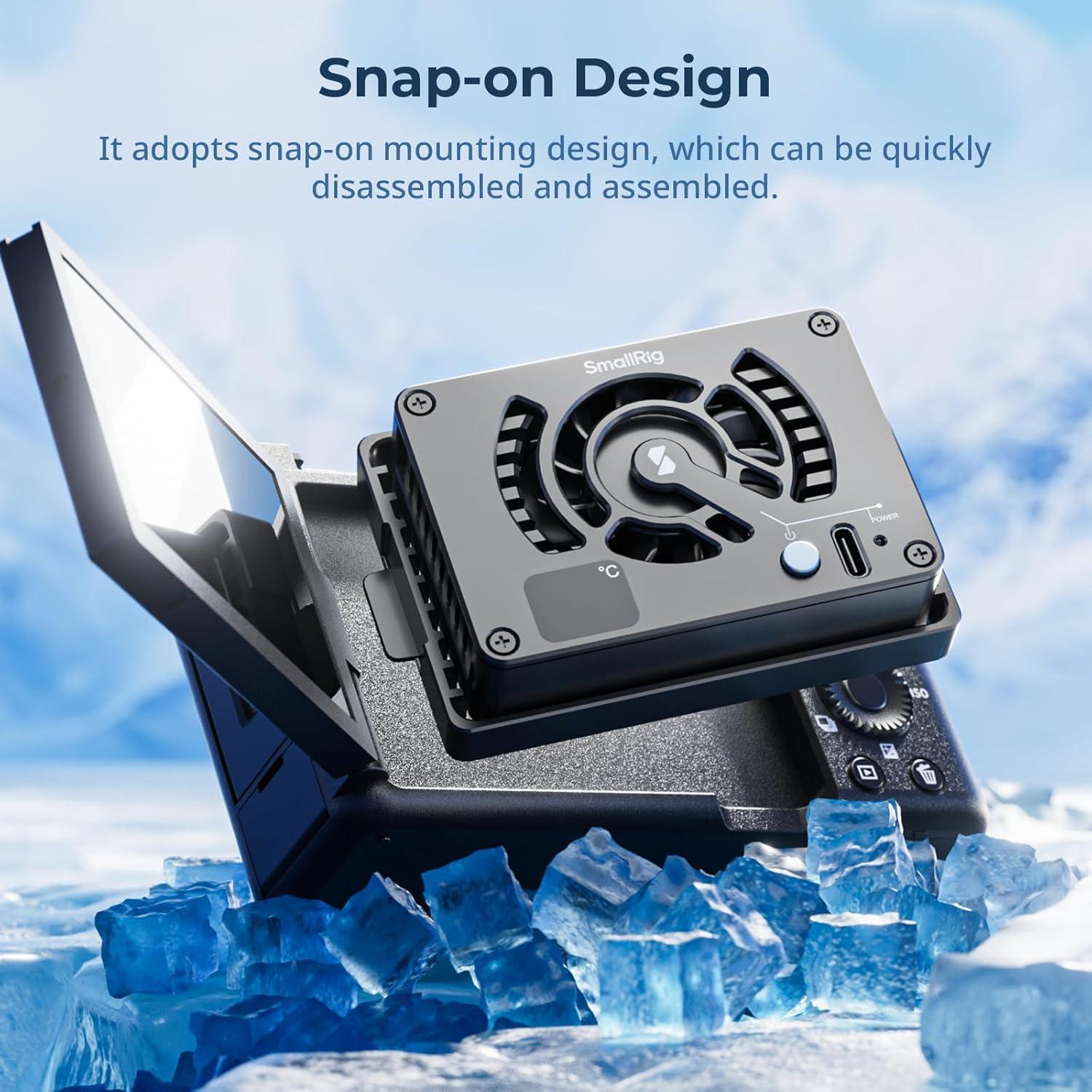 Sistema de Enfriamiento Externo SMALLRIG 4815 para Cámaras