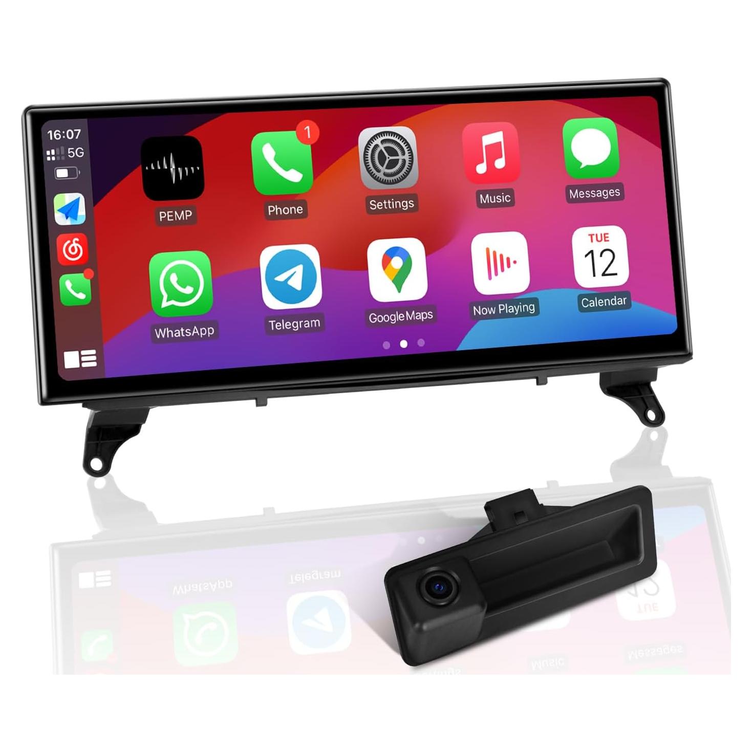 Pantalla 12.3" Ultra-Fina ALEX E70 E71 CarPlay Android Auto