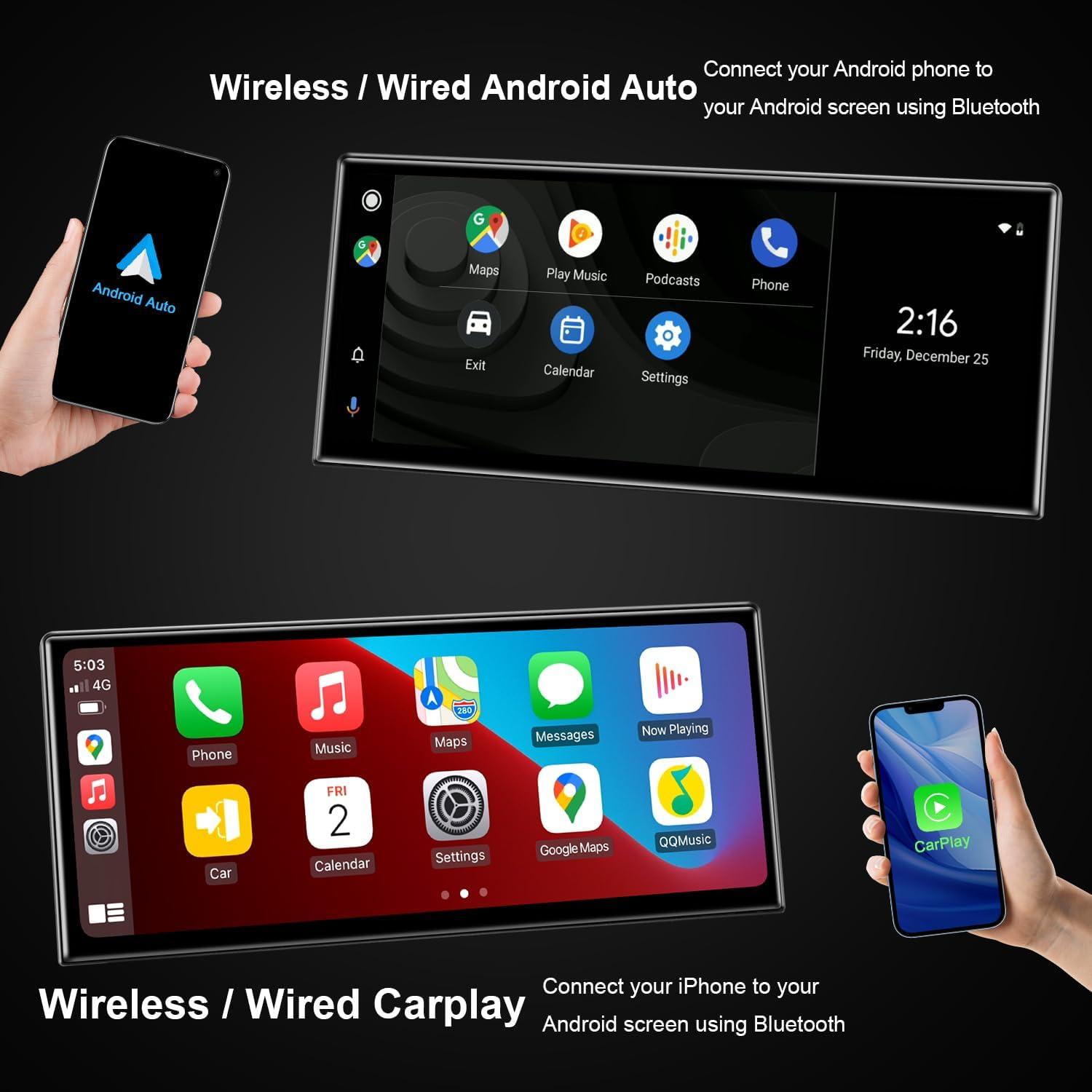 Pantalla 12.3" Ultra-Fina ALEX E70 E71 CarPlay Android Auto