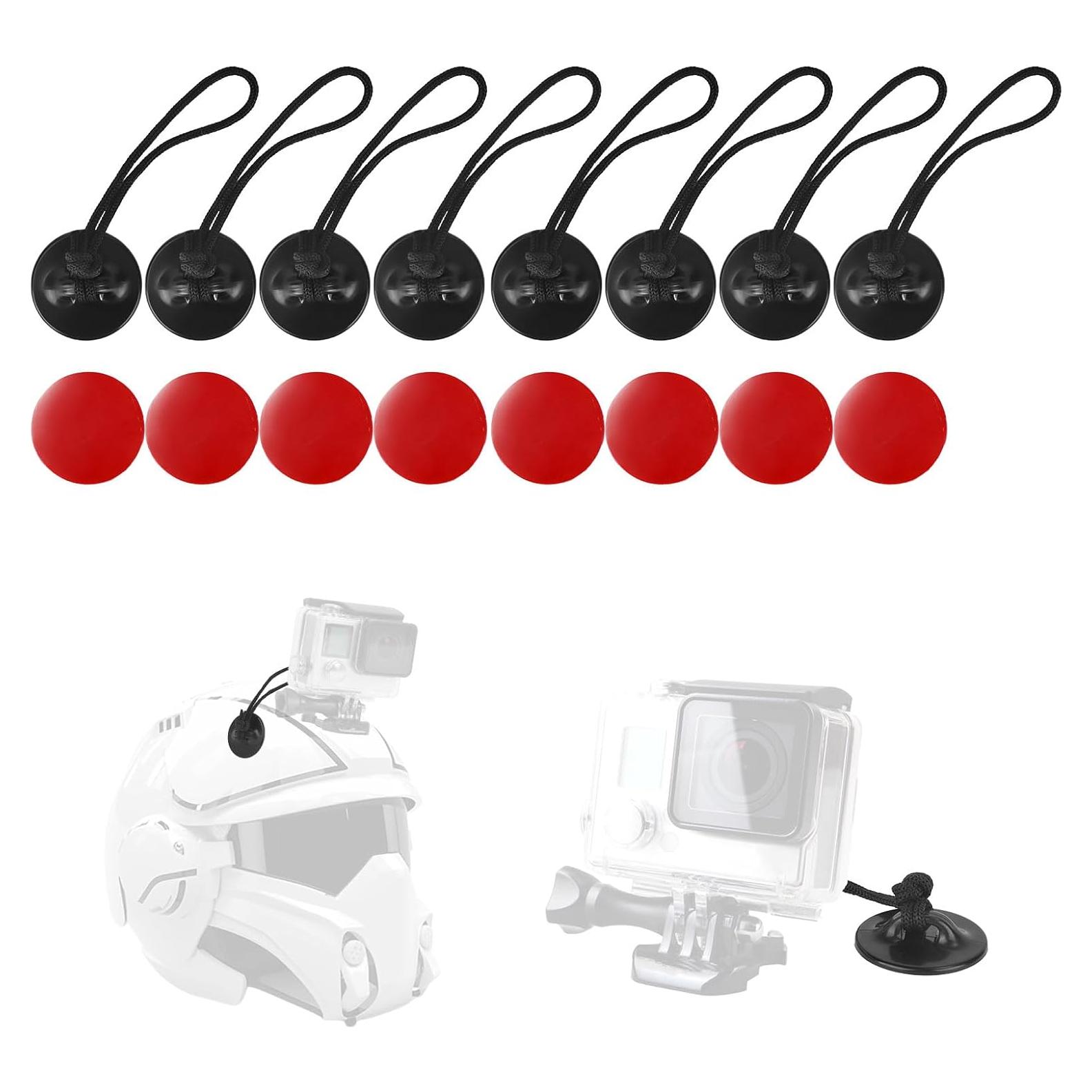 Cuerdas de Seguridad para Cámara de Acción Lasuroa - 8 Piezas