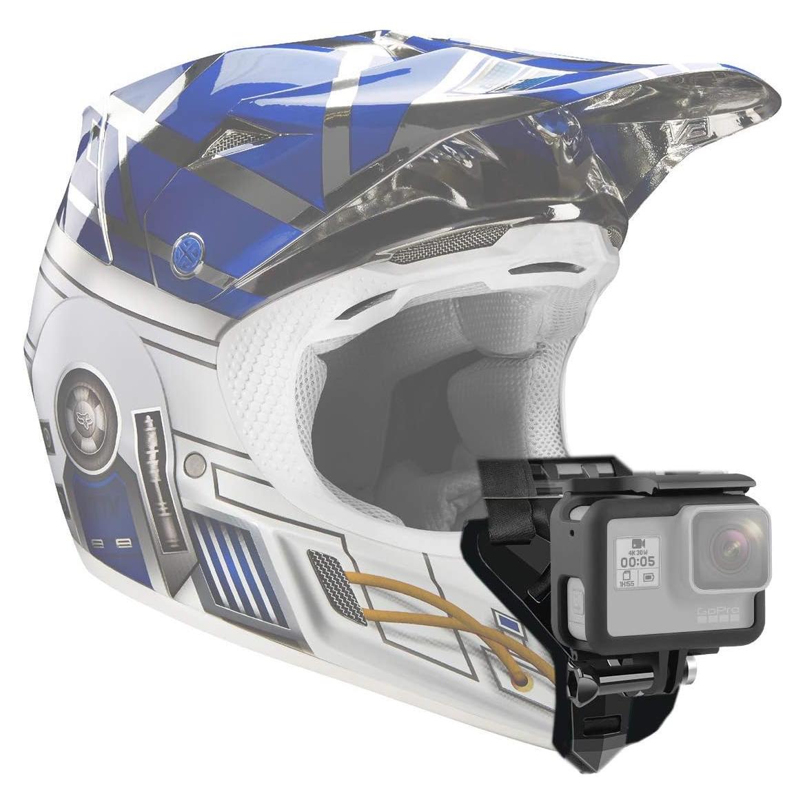 Soporte de mentón para casco de motocicleta VG - GoPro Hero 13/12/11/9/8/7/6/5/4 y más