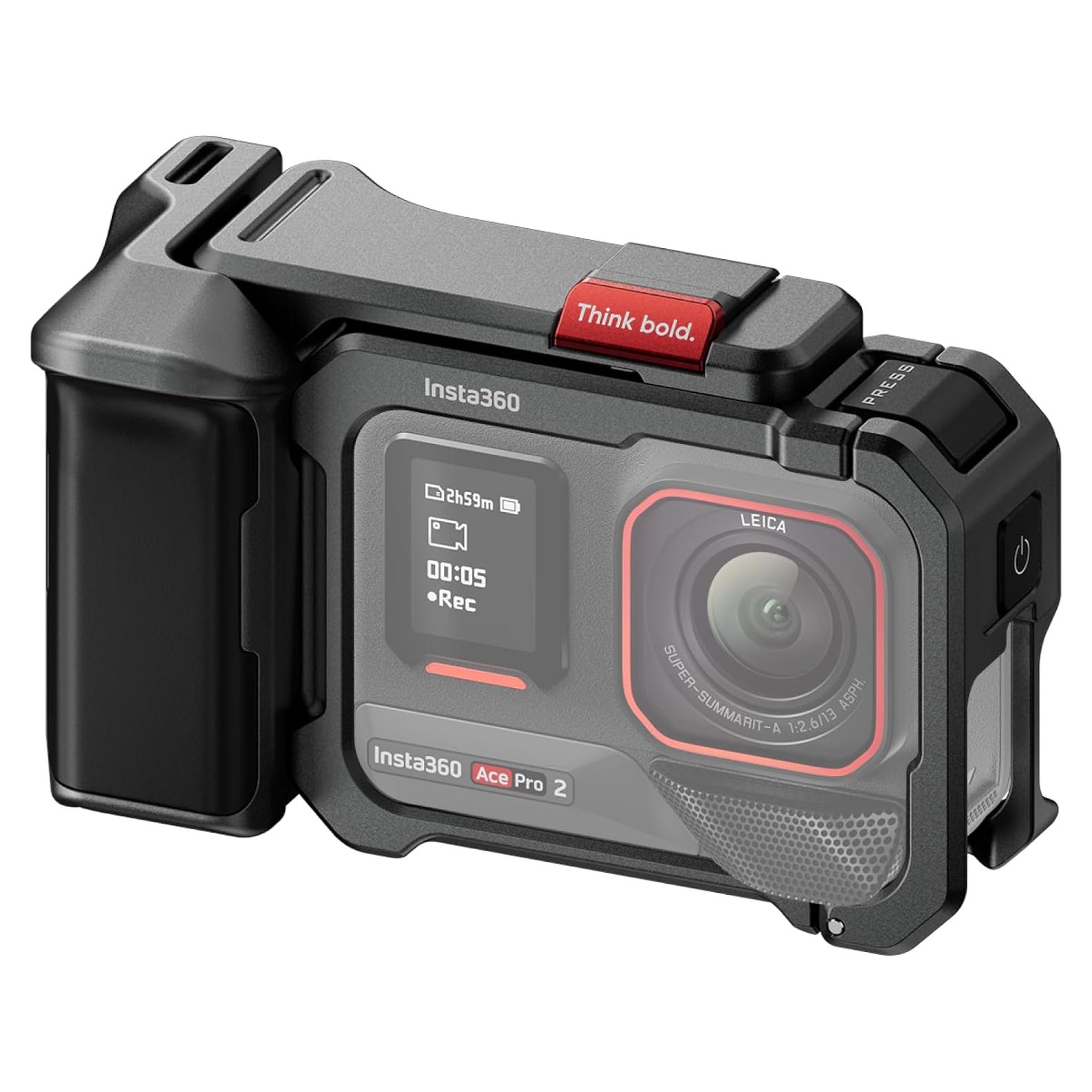 Kit Grip Insta360 Ace Pro 2 y Xplorer - Gris Pizarra