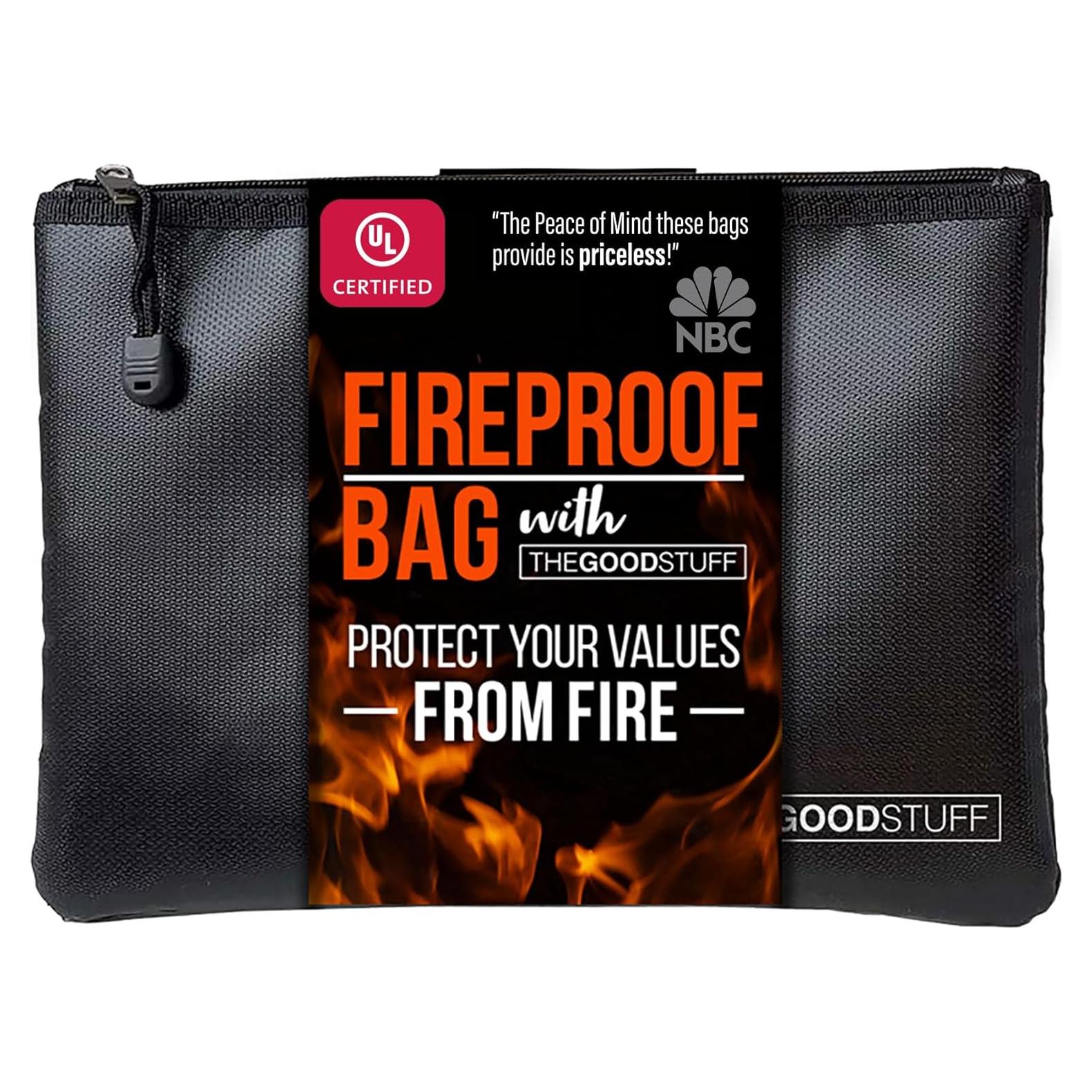 Bolsa a Prueba de Fuego The Good Stuff 25,4x33 cm