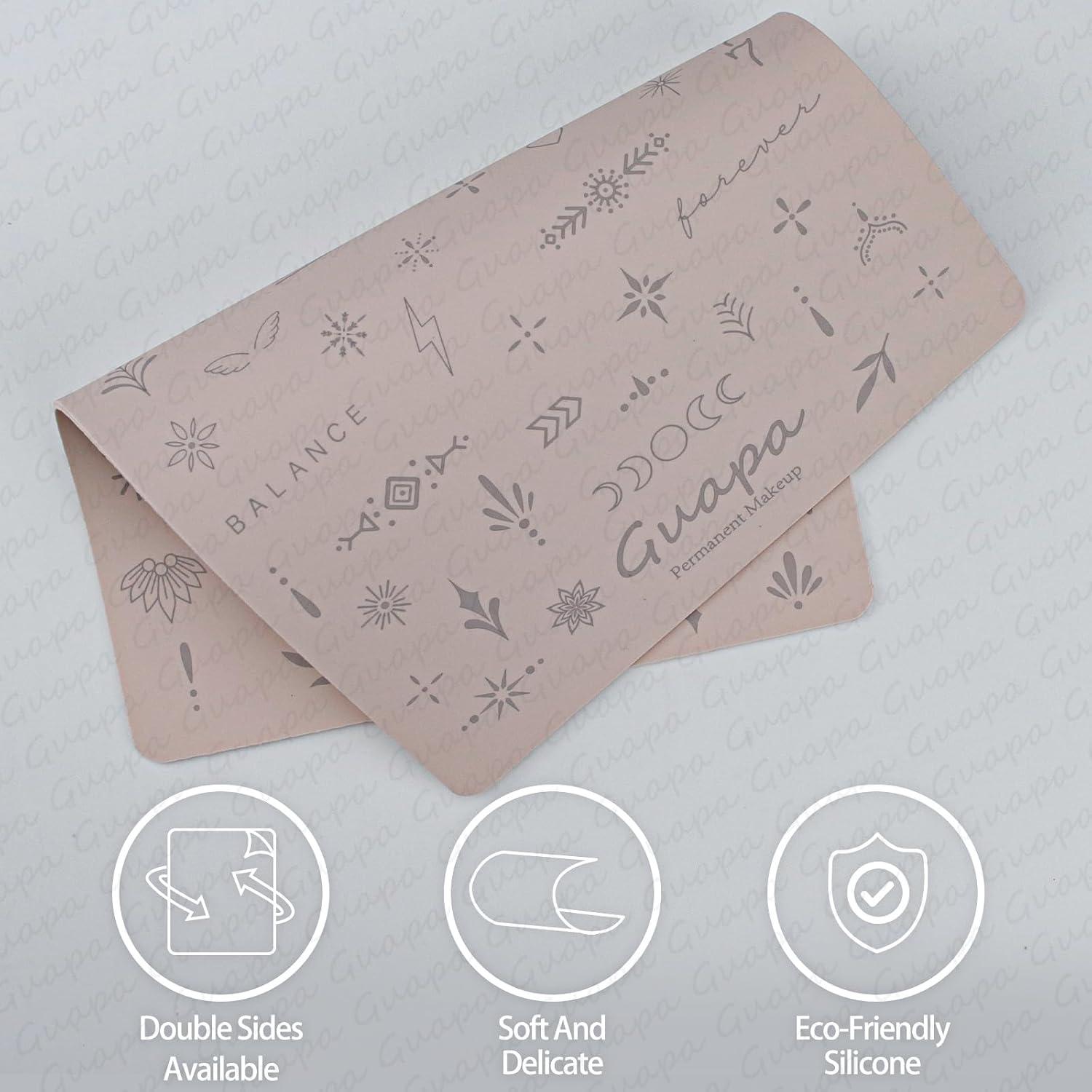 Pieles de Práctica para Tatuajes Marllogiva - 2 Pcs Rosa