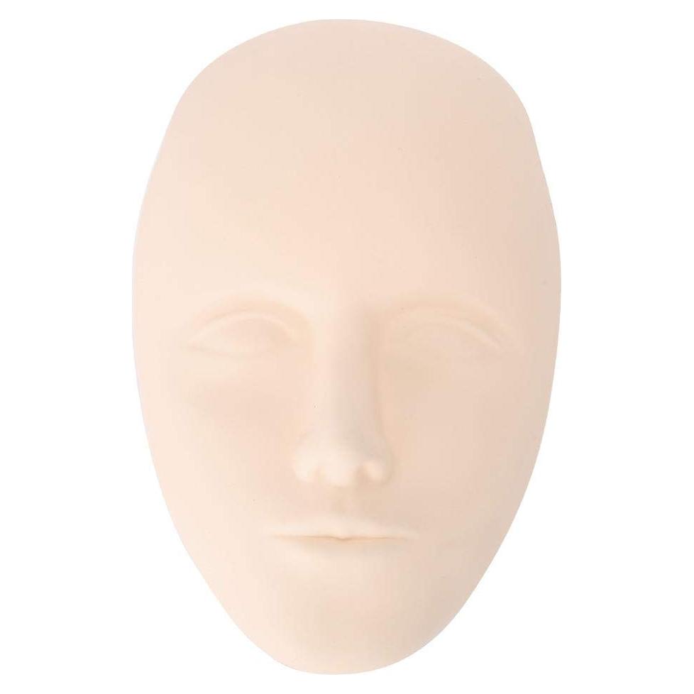 Cabeza de Maniquí HURRISE para Práctica de Maquillaje y Pestañas - Beige