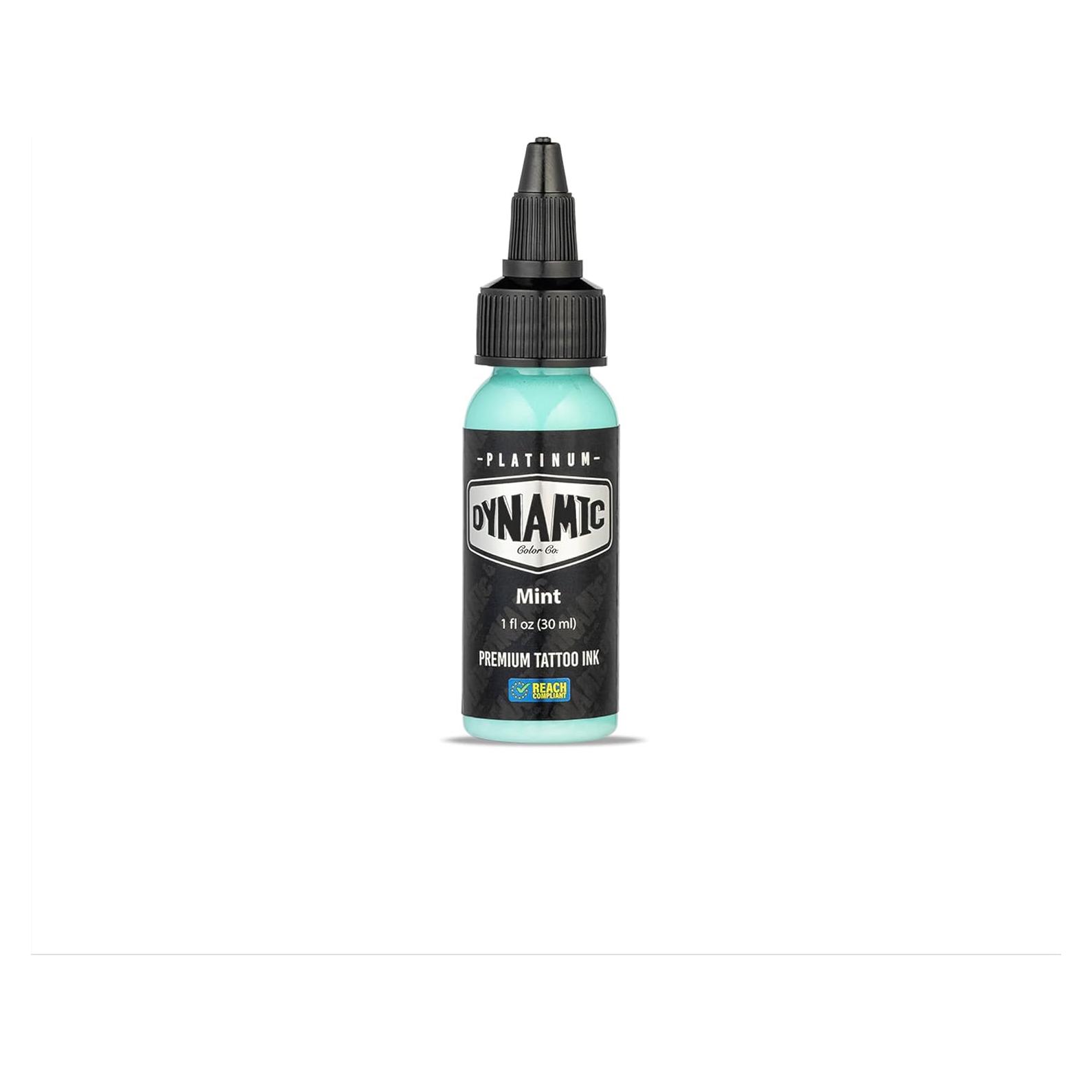 Tinta de Tatuaje Mint Dynamic Color 29.57 ml Premium REACH