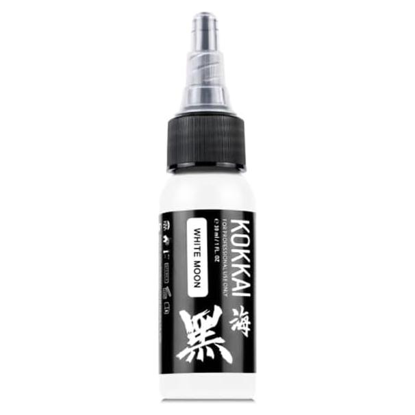 Tinta para Tatuajes Kokkai Sumi Luna Blanca 14.79 ml Libre de Acrílicos