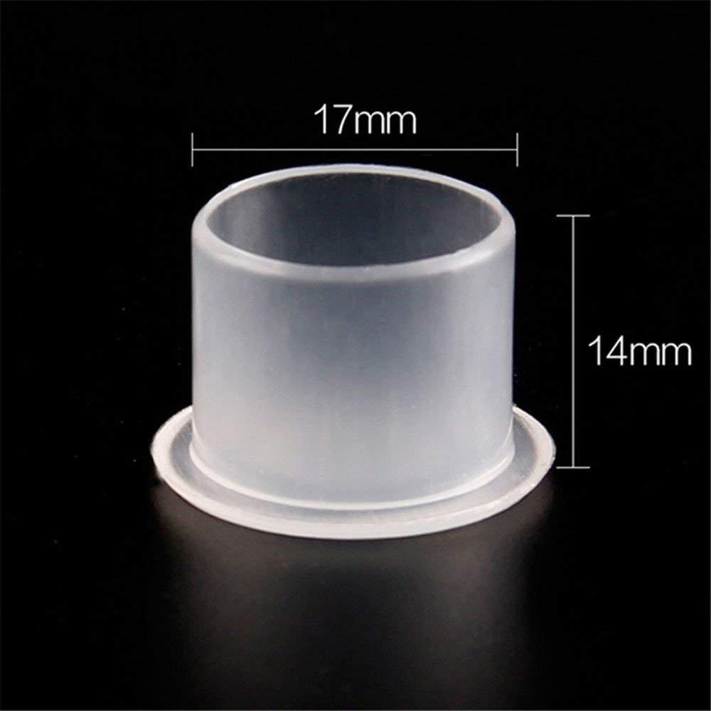 Tazas de Tinta para Tatuajes Hatonseyan 200pcs 17mm Desechables