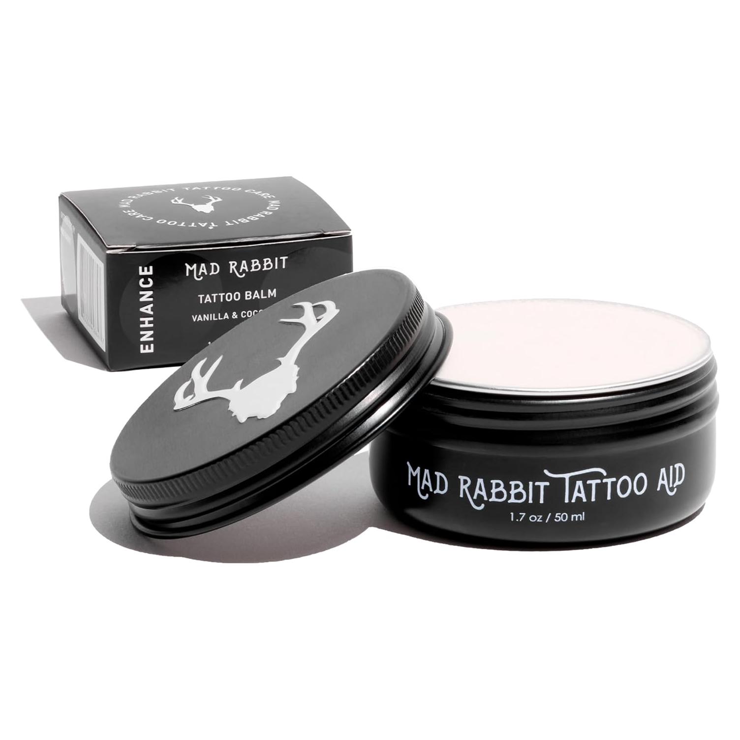 Bálsamo para Tatuajes Mad Rabbit 48g - Hidratante y Revitalizante