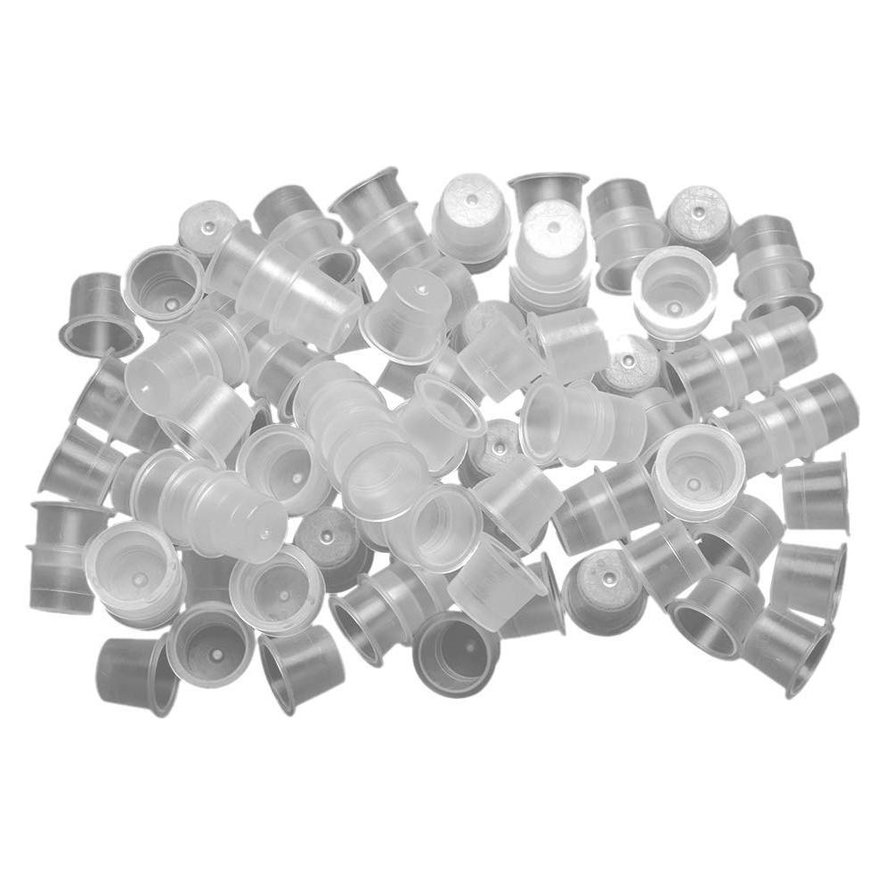 Tazas de Tinta para Tatuajes ATOMUS 300pcs Mezcladas 9-15mm