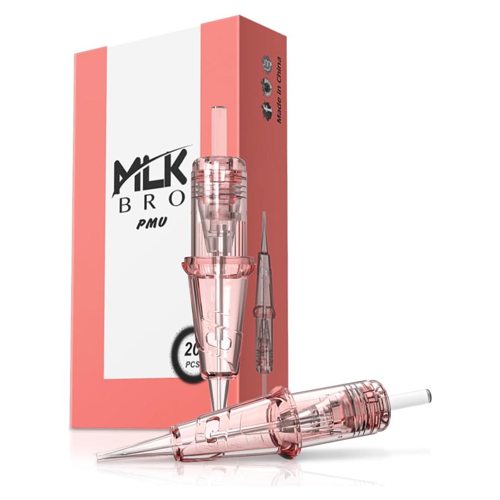 Agujas de Cartucho INKin 1RL 0.3mm para Tatuaje y Microblading