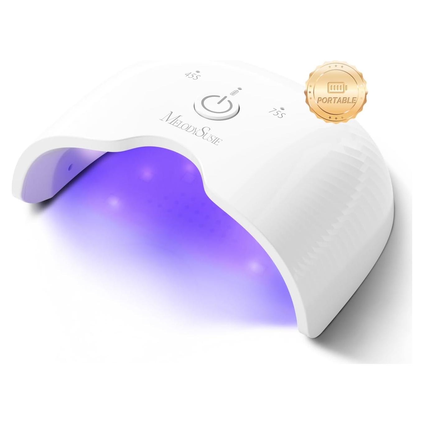 Lámpara UV de Uñas Inalámbrica MelodySusie P-Art06G 1000mAh