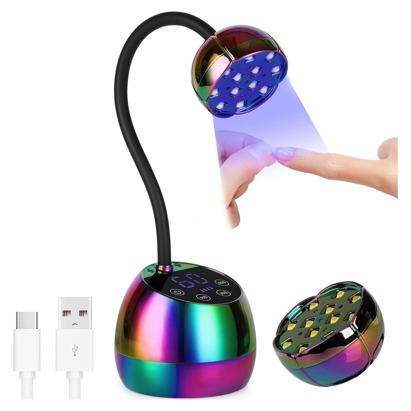 Lámpara UV LED PHAIN 36W Inalámbrica para Uñas Gel con Sensor