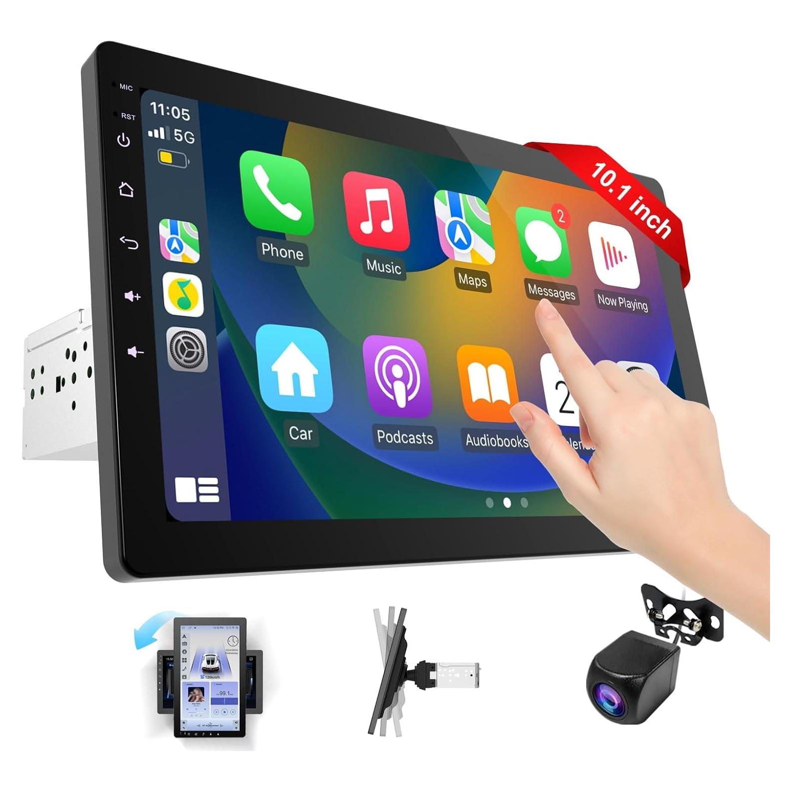 Estéreo de Coche 10.1" Haudio con CarPlay y Android Auto