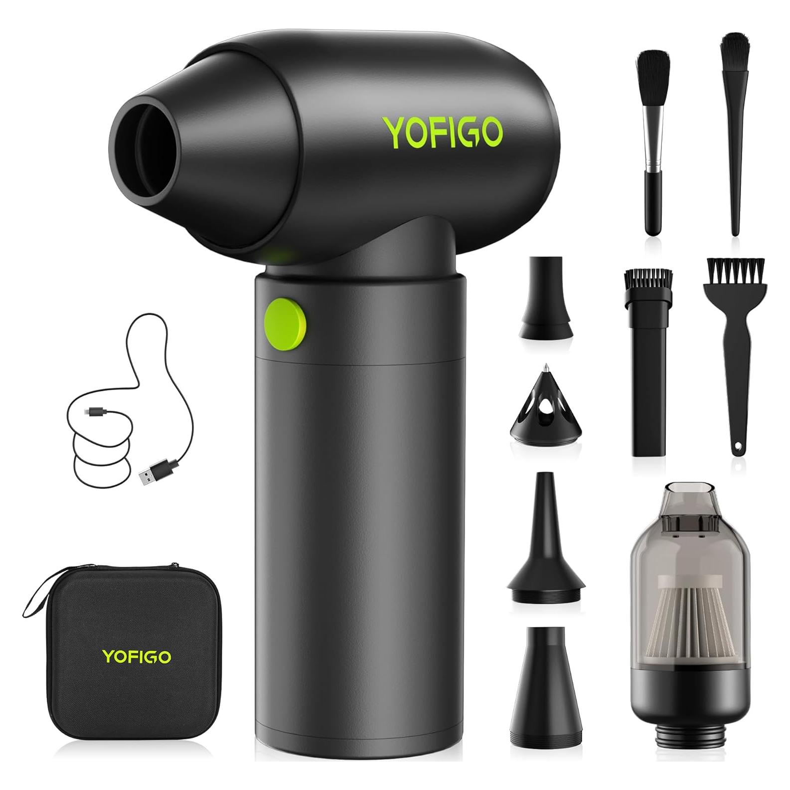 Soplador de Aire Comprimido YOFIGO 150000RPM Recargable