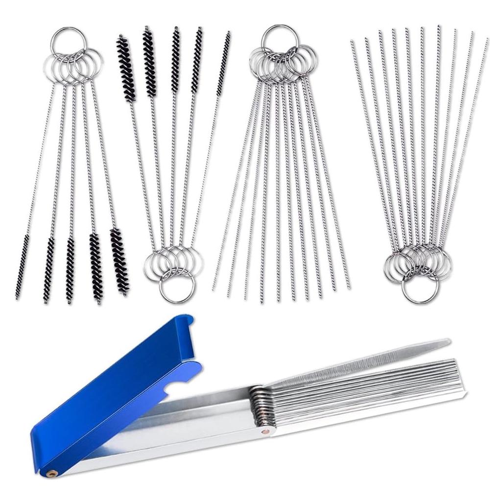 Juego de Limpiadores de Carburador AIFUDA - 13 Alambres y 2 Agujas