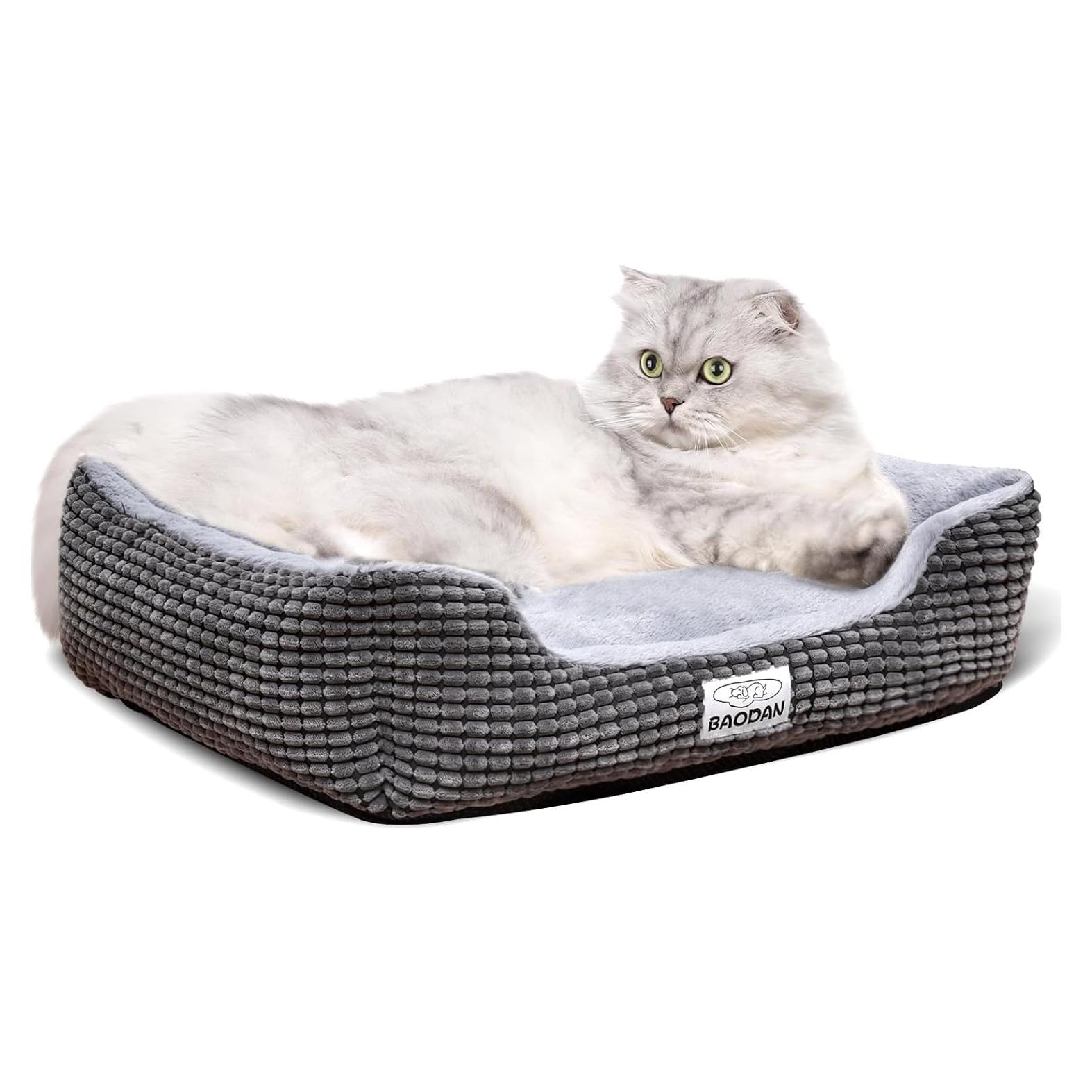 Cama Pequeña para Perros y Gatos Baodan - Suave y Antideslizante