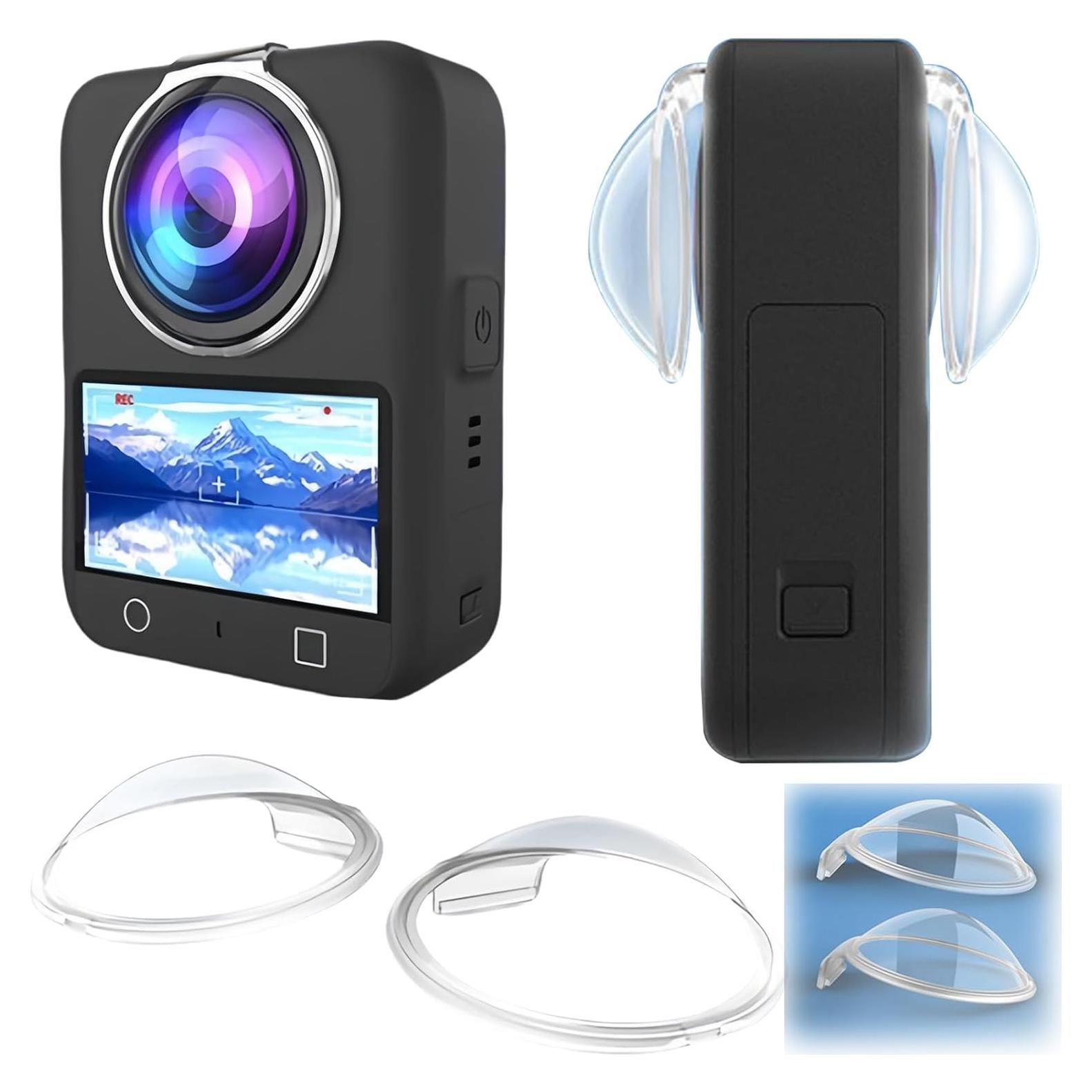 Protector de lente DJI Osmo 360 - 2 unidades, anti-reflejo