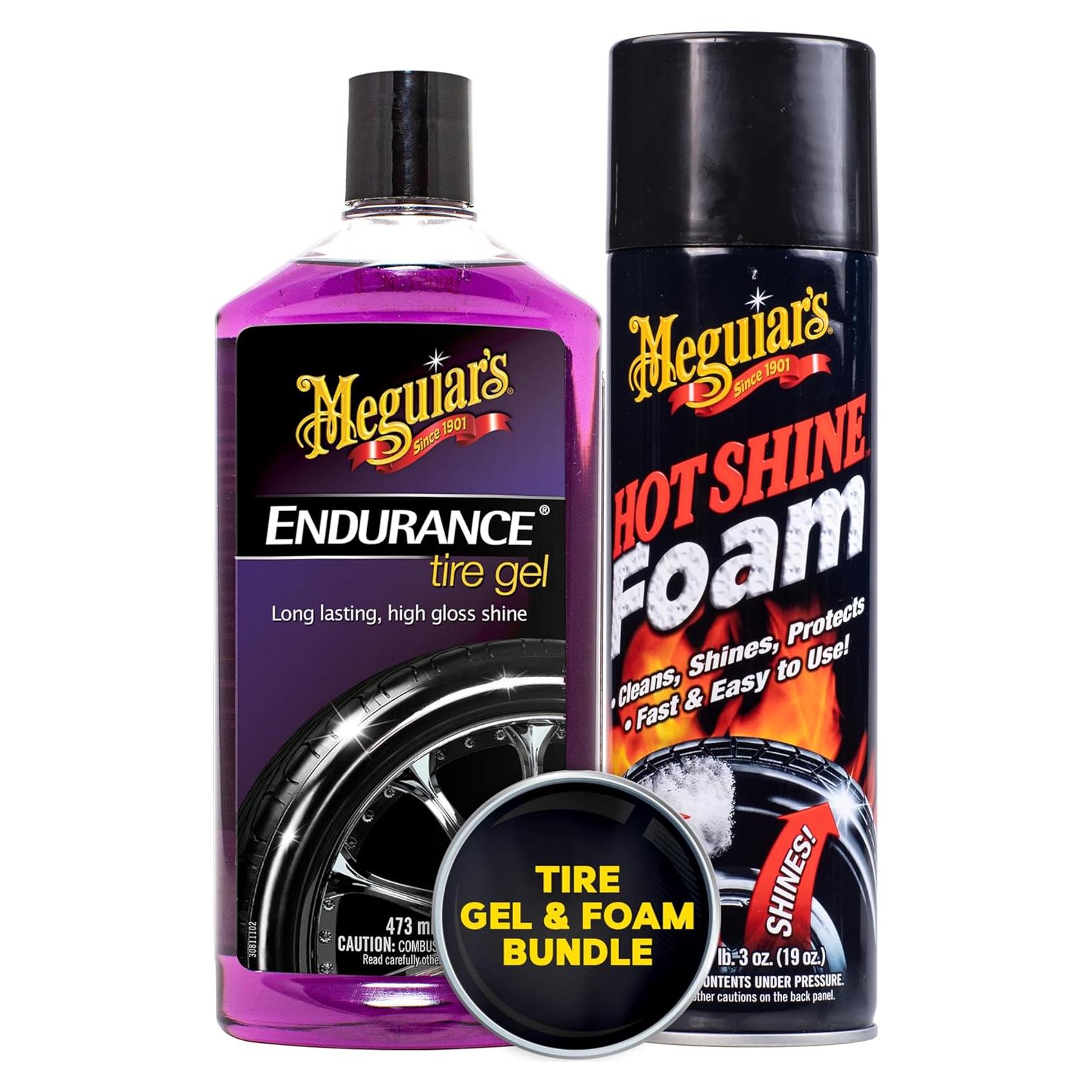 Paquete Gel y Espuma para Neumáticos Meguiar's 473ml + 567ml