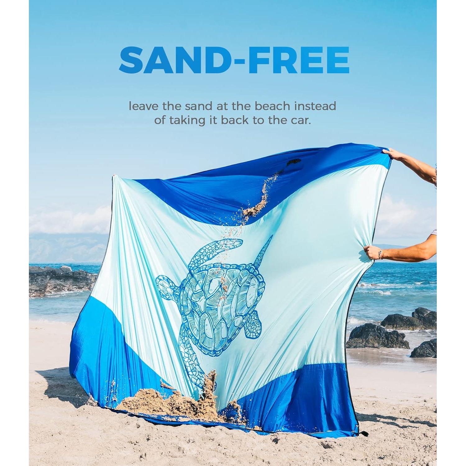 Manta de Playa OCOOPA 3m x 2.7m Impermeable y a Prueba de Arena