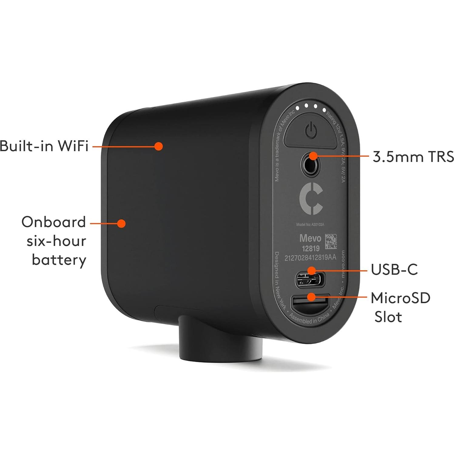 Cámara de transmisión en vivo Mevo Start Logitech 1080p + 256GB