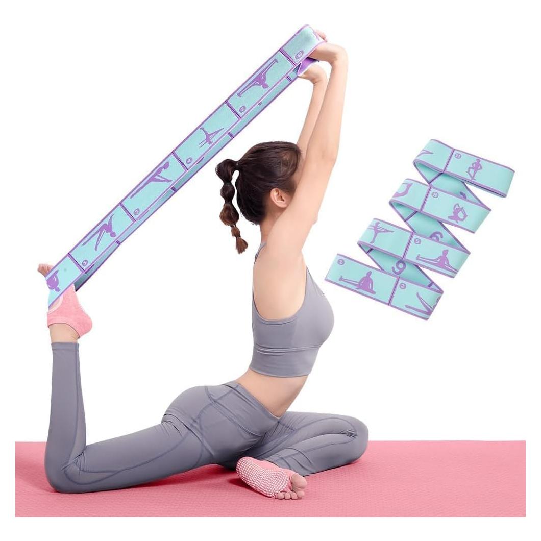 Banda de Resistencia Xensamy 11 Bucles Ajustable para Yoga