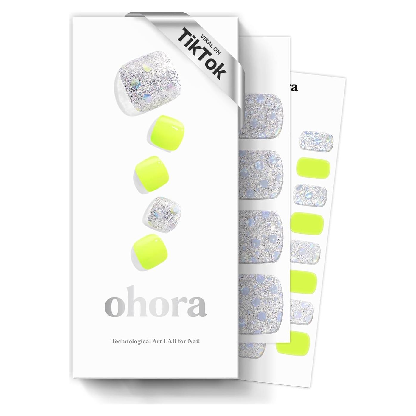 Tiras de Gel Semi-Curado ohora 34pcs P Luz Neón - 16 Colores