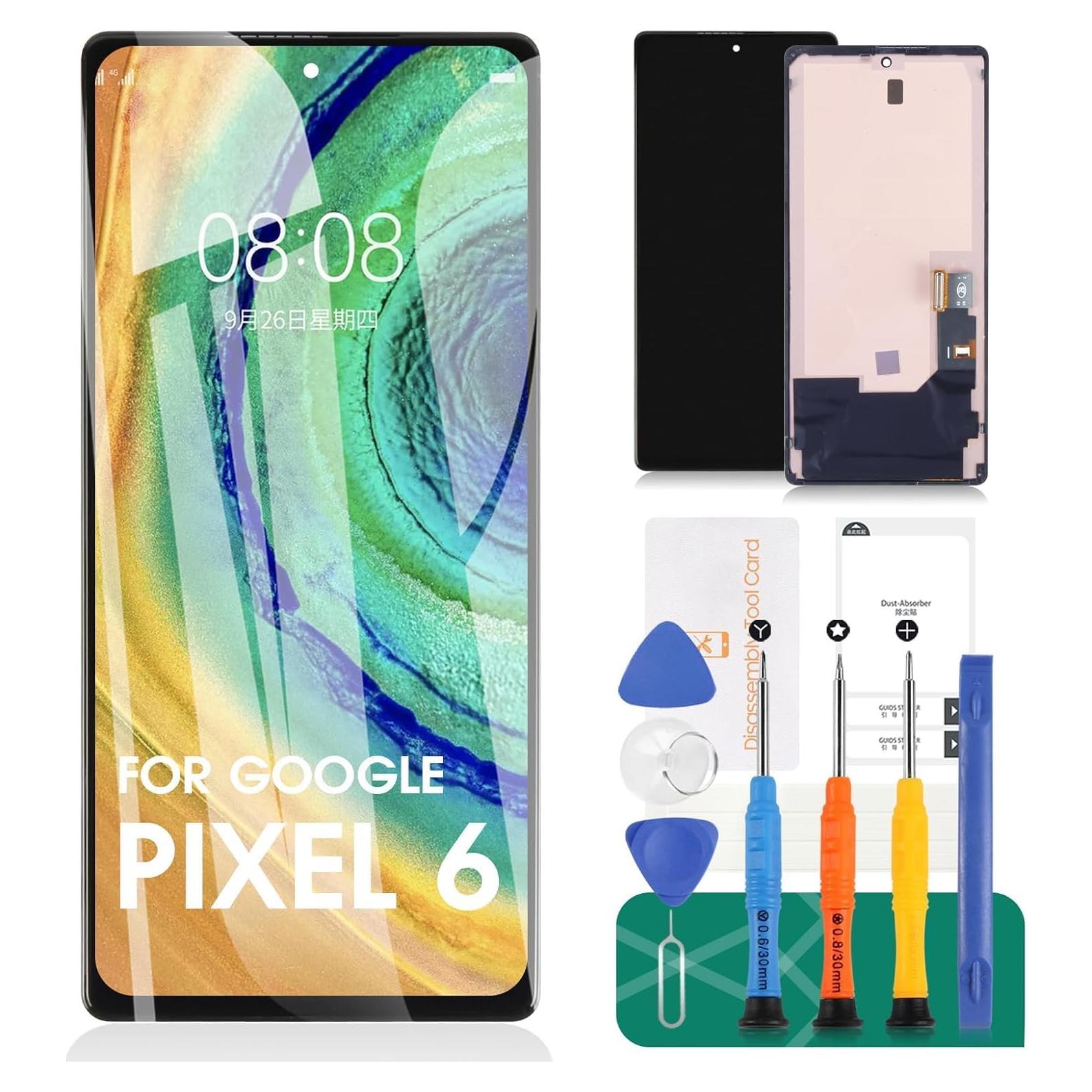 Reemplazo Pantalla LCD OLED Google Pixel 6 con Huella Dactilar
