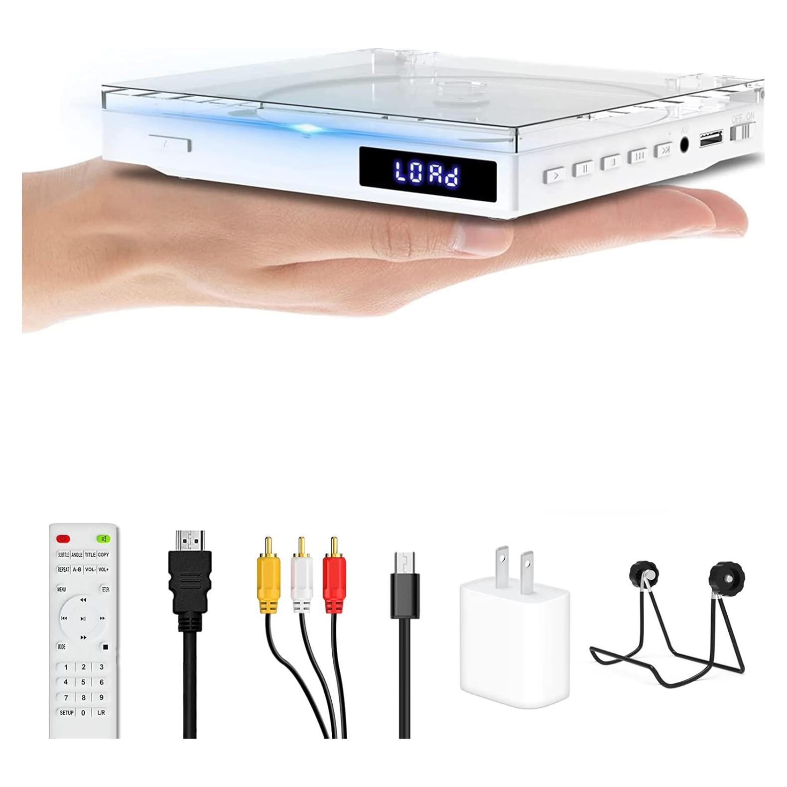 Reproductor de DVD Mini MAITE MTDVD-XTP HDMI USB 1080P