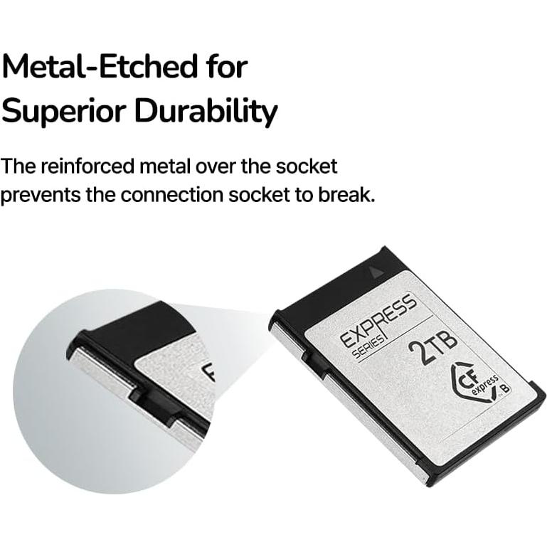 Tarjeta de Memoria CFexpress Type B 2TB Novachips 1700MB/s