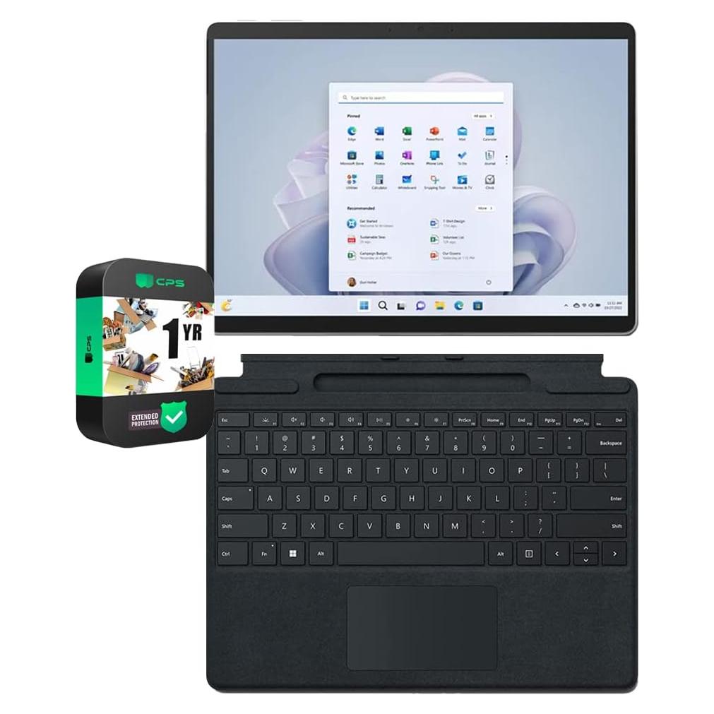 Microsoft Surface Pro 9 Tableta Táctil 13" Intel i7 32GB 1TB Platino