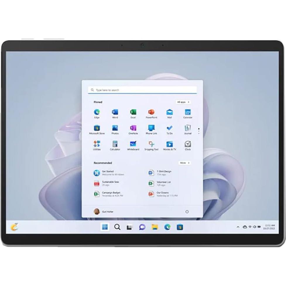 Microsoft Surface Pro 9 Tableta Táctil 13" Intel i7 32GB 1TB Platino