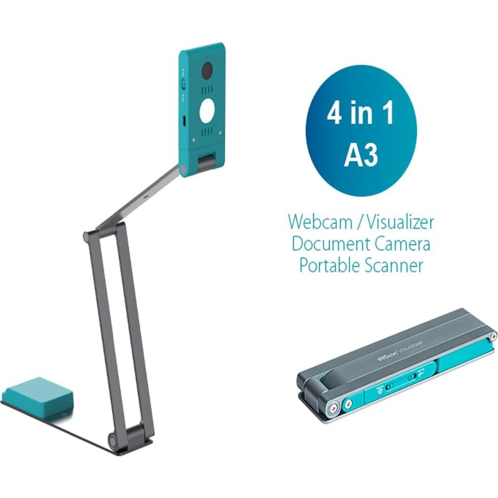 Cámara de Documentos IRIScan 4K-13MP, Escáner A3 Portátil