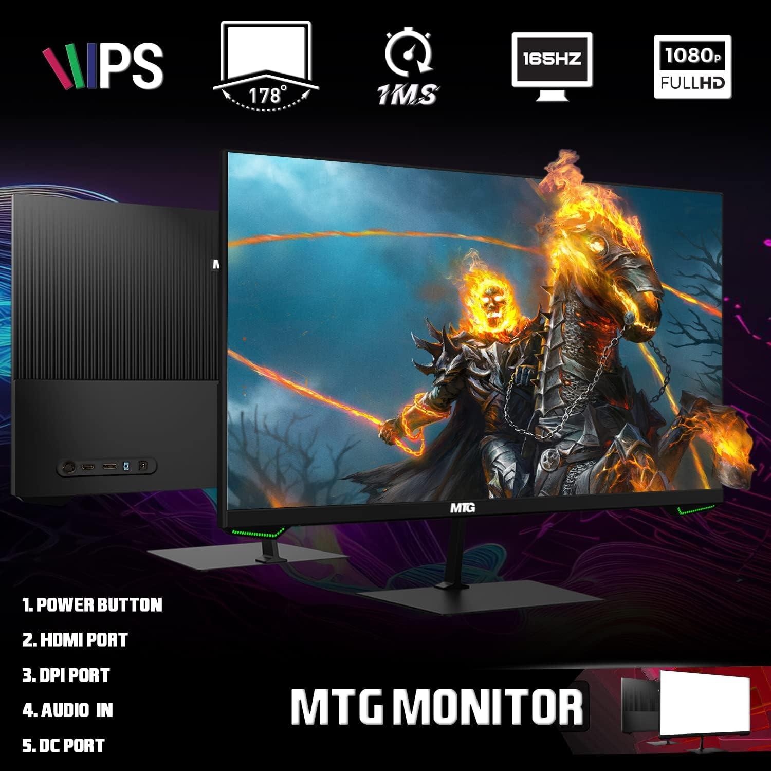 PC Gaming Aurora Max - Intel i5 12ª Gen, RTX 2060S, 32GB RAM, 1TB SSD, 4TB HDD, Monitor 27" 165Hz