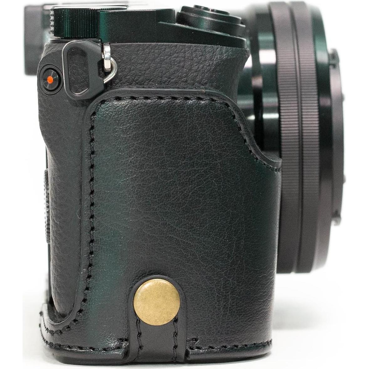 Funda de Cuero MegaGear Ever Ready para Sony Alpha A6300 A6000