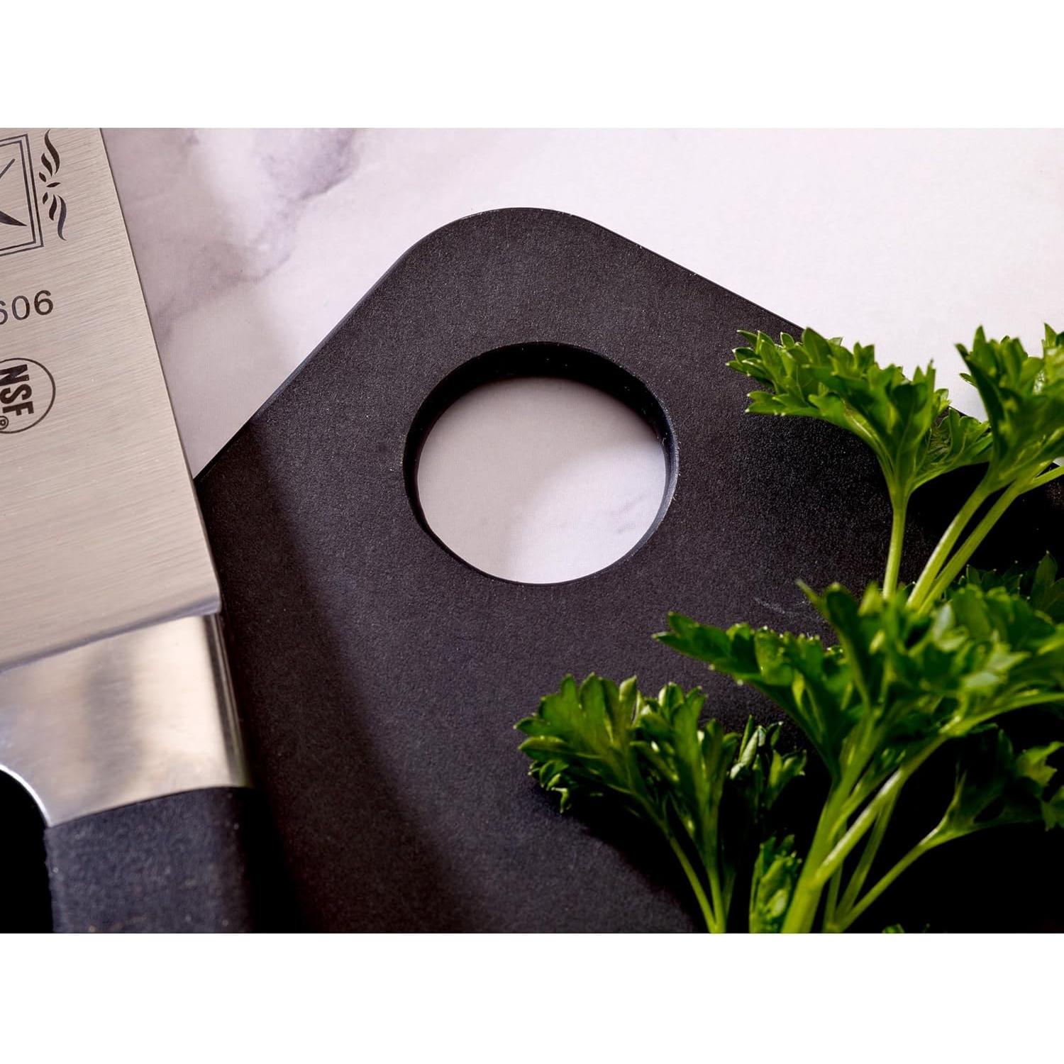 Tabla de Cortar Mercer 29.8x23.5 cm Ecológica Negra